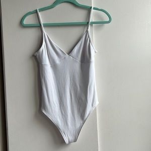 White tank top body suit